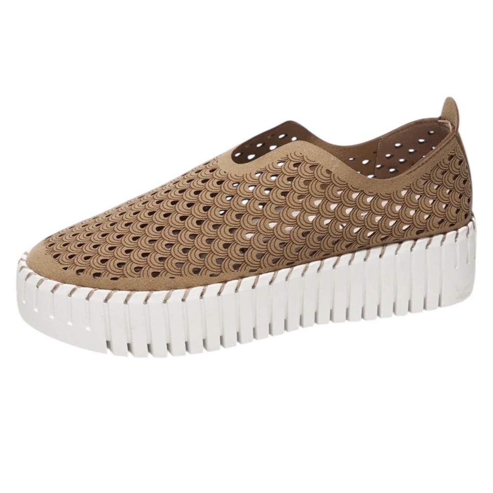 PROJECT CLOUD DAFFODIL Women’s Slide On Loafers | Beige | Sz 9 EU 40